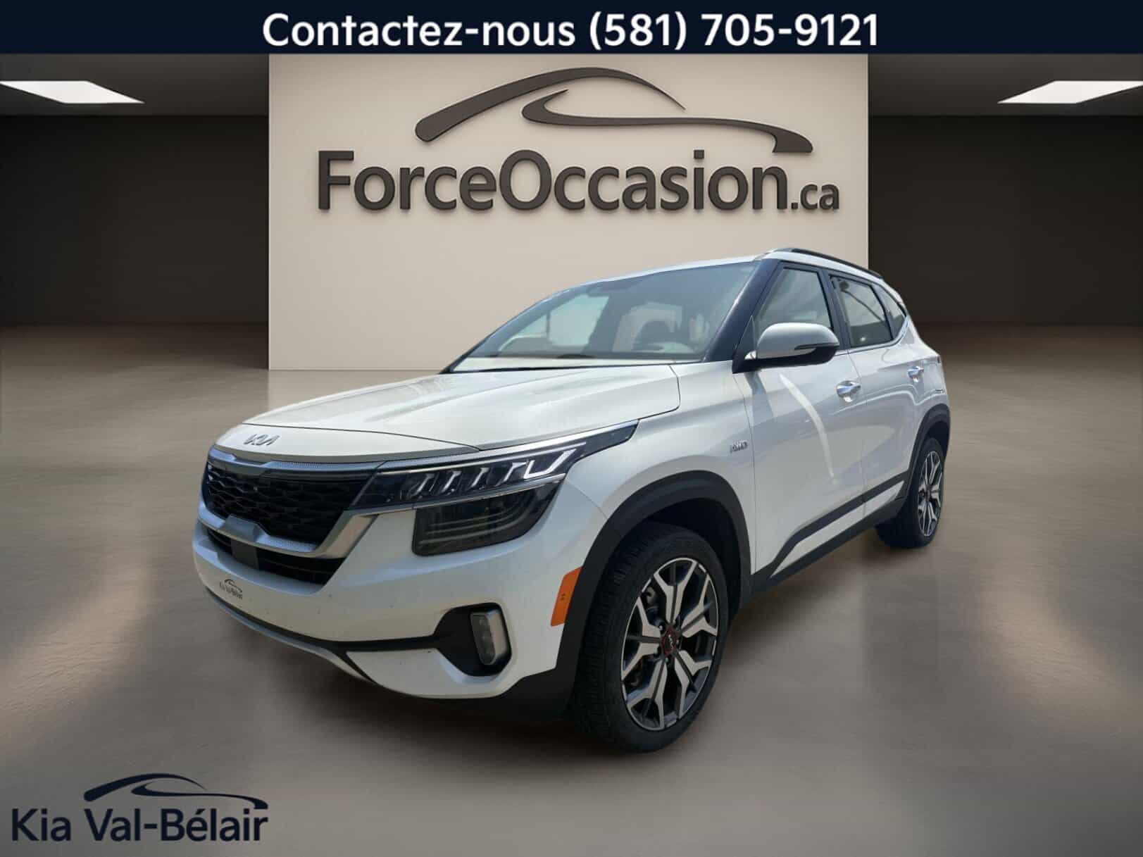 2023 Kia Seltos Sx * Awd * Turbo * Gps * Cuir * Toit * Bose * Sièges Ventilés * - Image 1