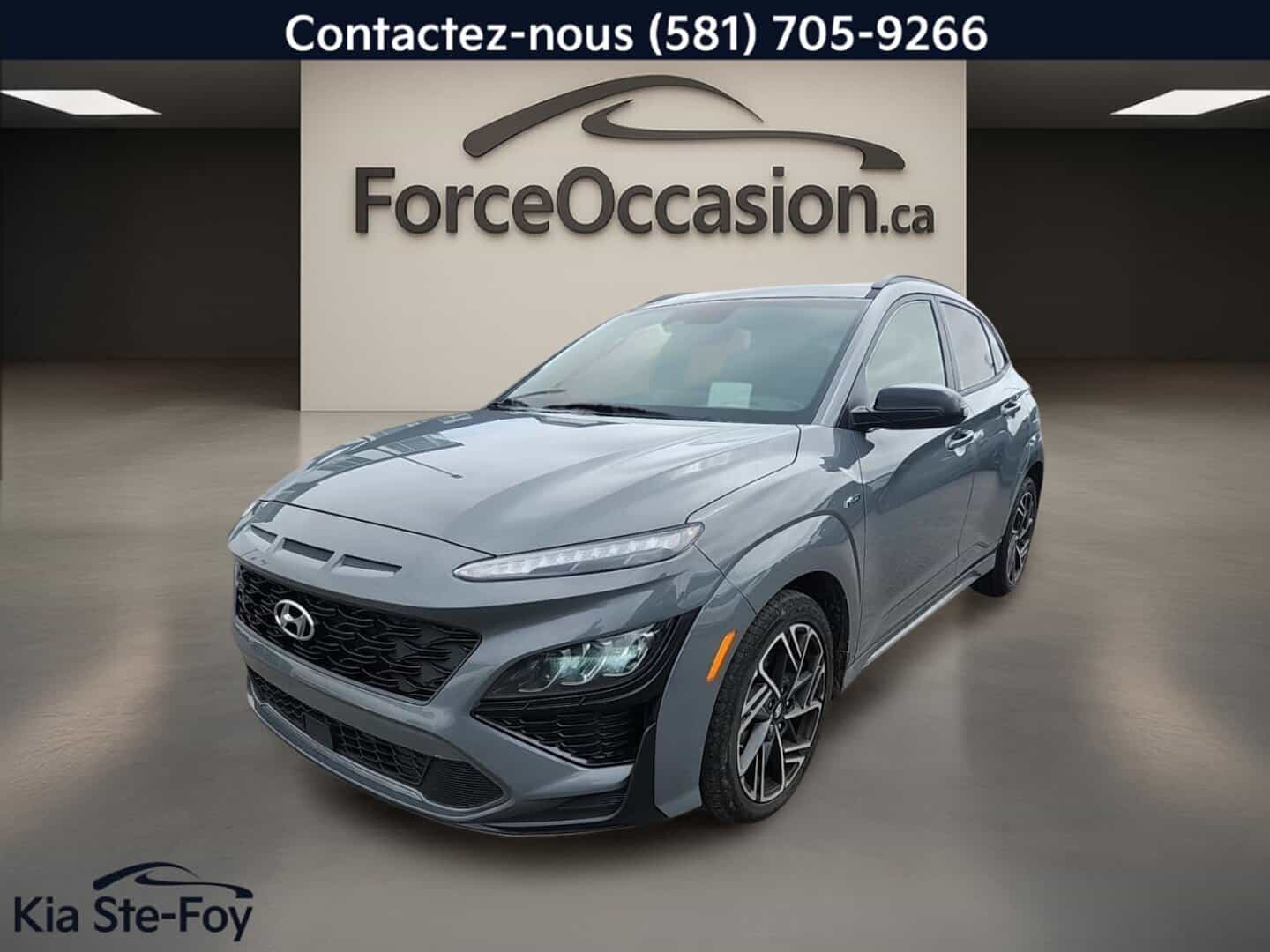 Image 1 Hyundai Kona N Line* Awd* Cuir* Toit* Sieges Ventiles* Camera* 2022