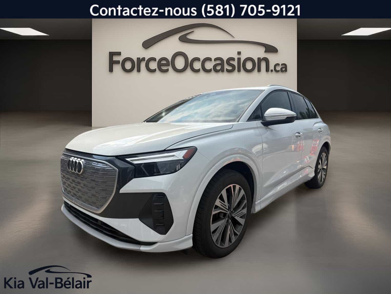 Image 1 Audi Q4 e-tron 55 * Quattro * 402Hp * Sonos * Cuir * Toit * Caméra 360° * 2024