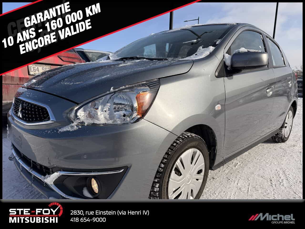 2020 Mitsubishi Mirage Es, Caméra De Recul, Garantie 2030, Climatisation - Image 1