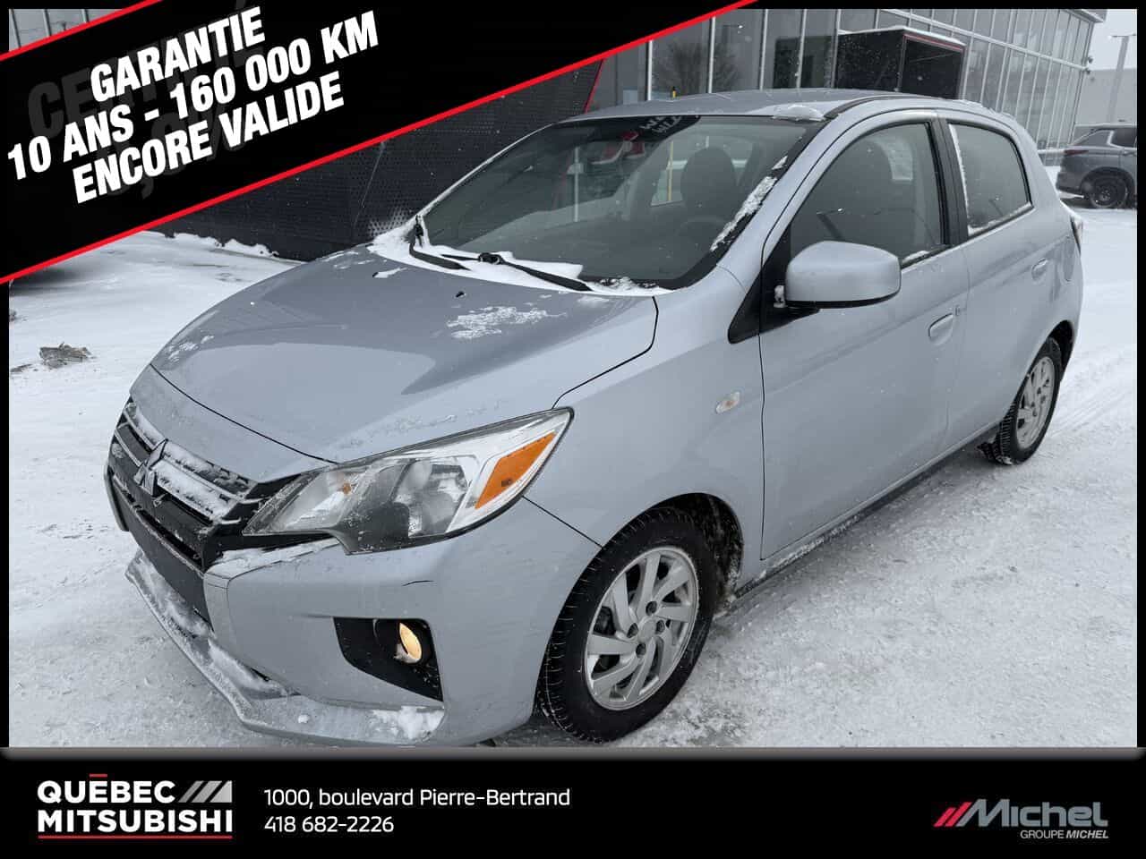 2022 Mitsubishi Mirage SE, Bluetooth, Climatisation, Régulateur de vitesse - Image 1