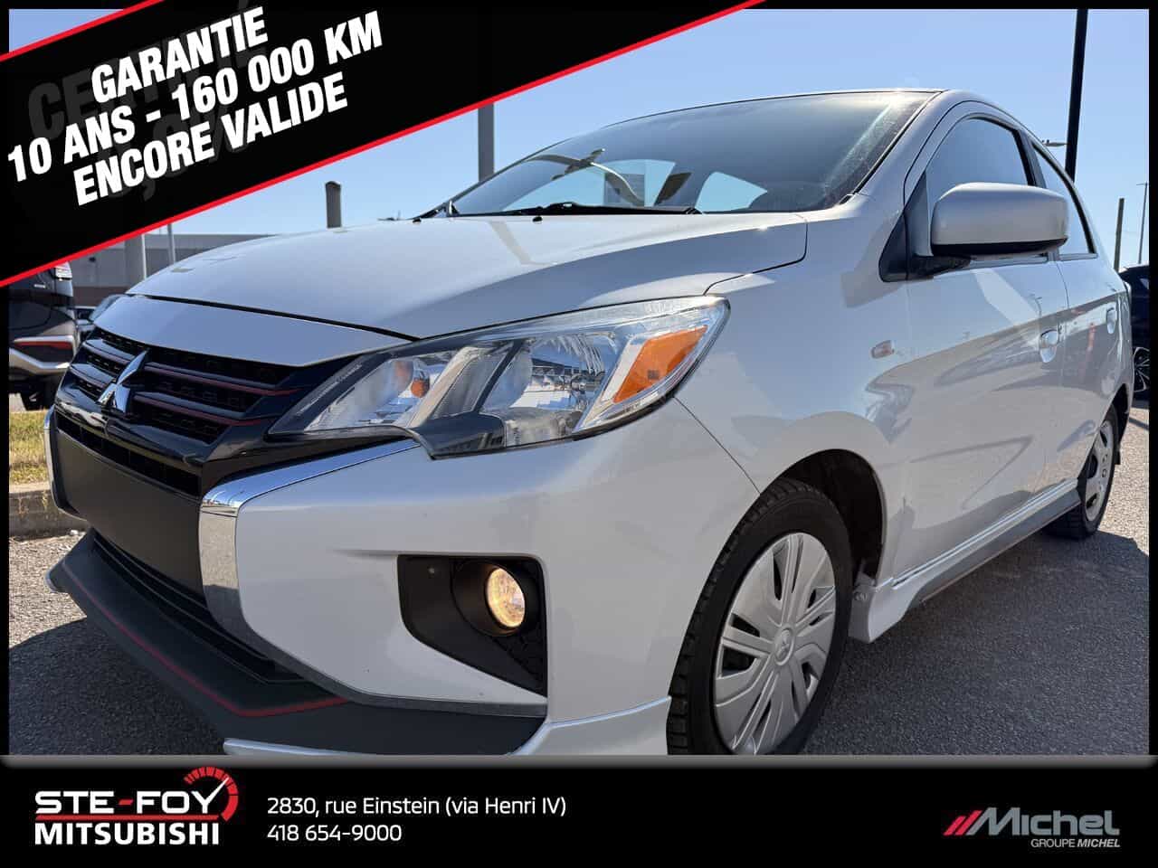 2022 Mitsubishi Mirage Édition carbone, dem à distance, caméra de recul, garantie - Image 1