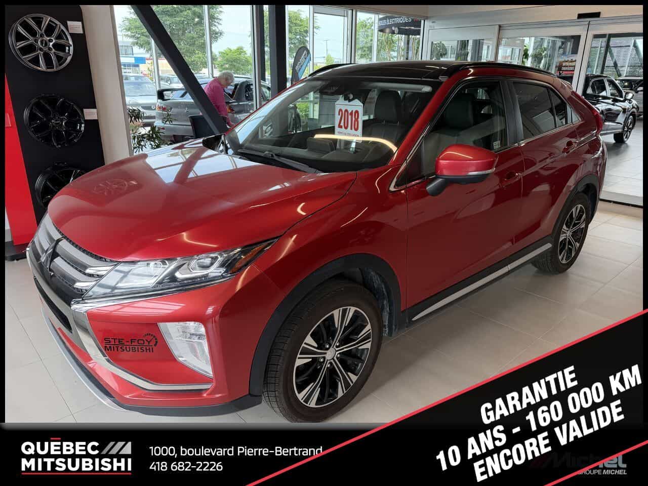 2018 Mitsubishi Eclipse Cross Gt S-Awd, Volant Chaufant, Garantie 2028 - Image 1