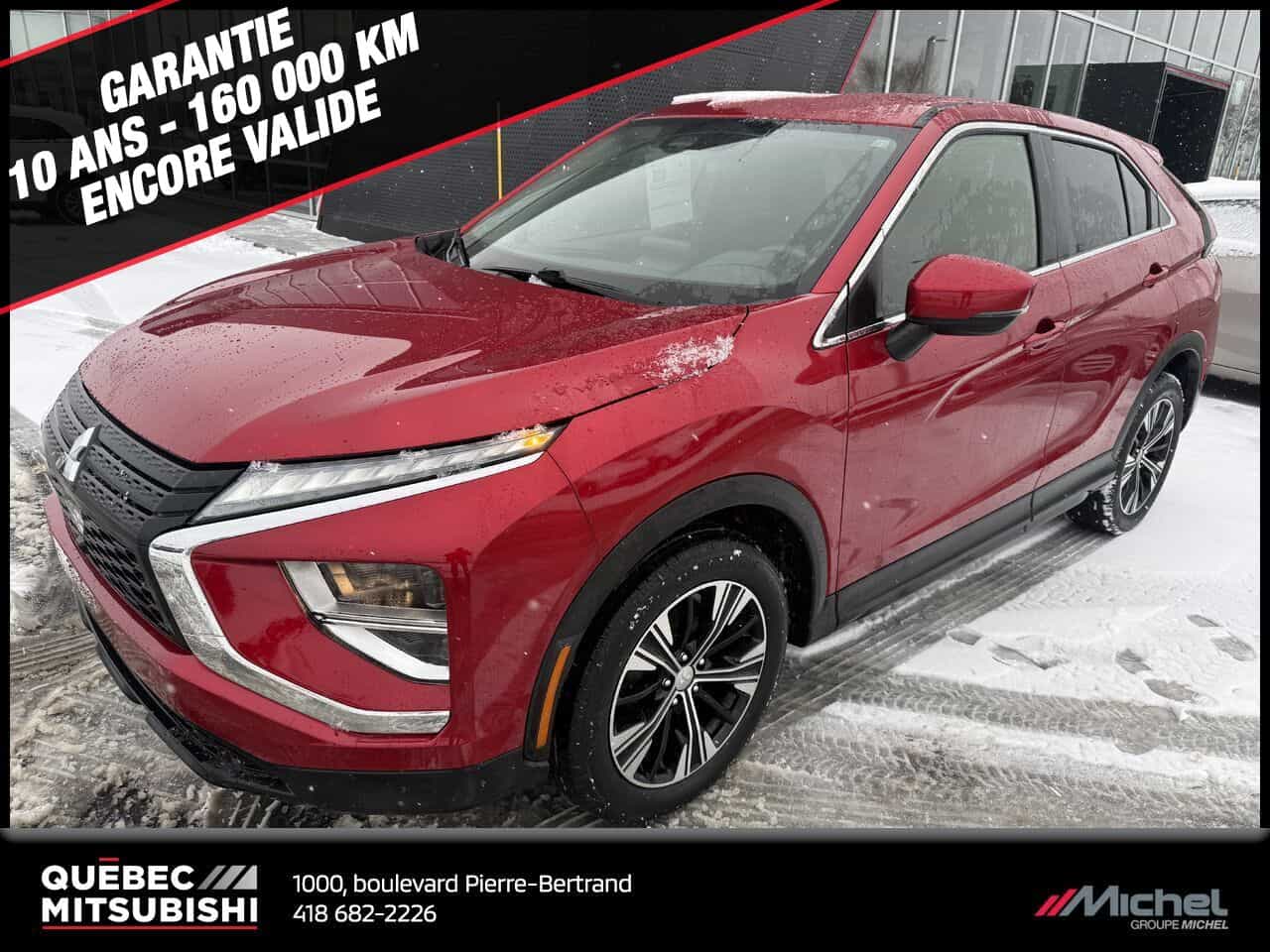 2022 Mitsubishi Eclipse Cross ES S-AWC, Sièges chauffants, Apple Carplay/Android Auto - Image 1