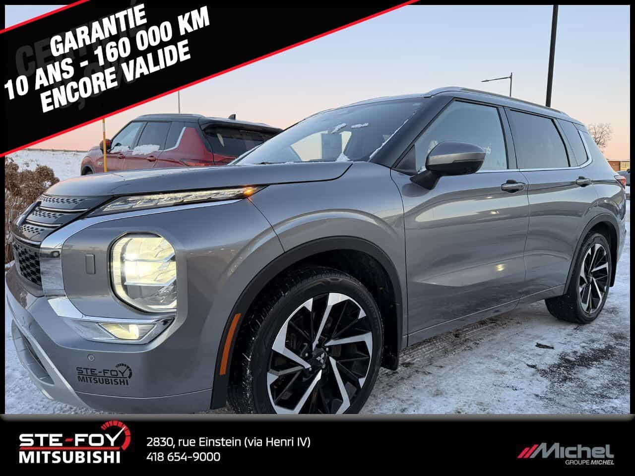 2022 Mitsubishi Outlander GT Premium S-AWC, MI PILOT, CAMÉRA 360 - Image 1