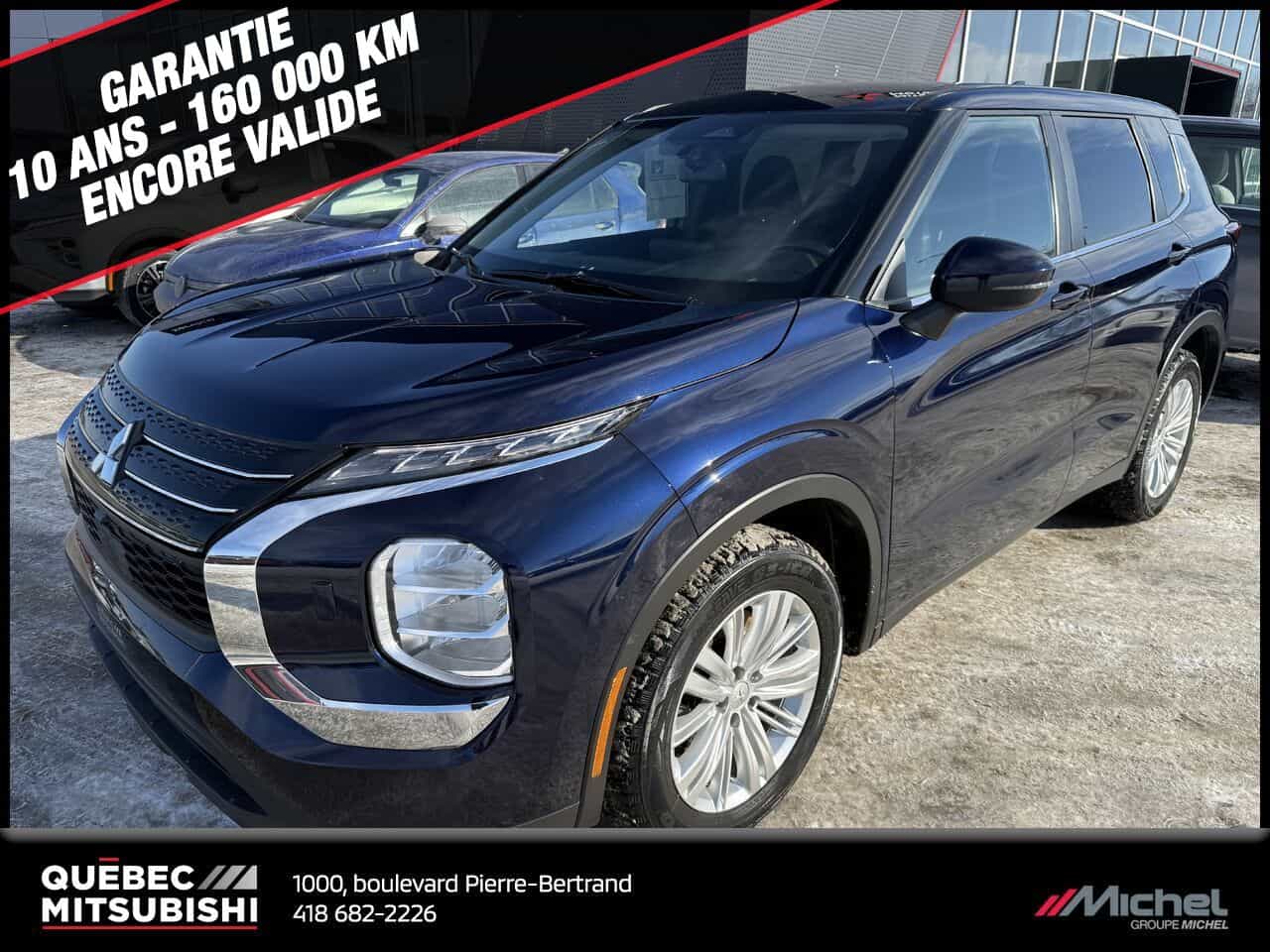 2022 Mitsubishi Outlander ES S-AWC, Sièges chauffants, Apple Carplay/Android auto - Image 1