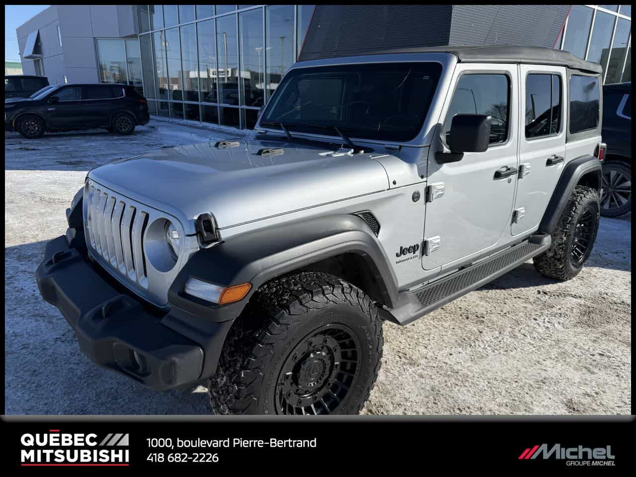 Image 1 Jeep Wrangler Sport S 4x4, Volant chauffant, Apple Carplay/Android Auto 2023