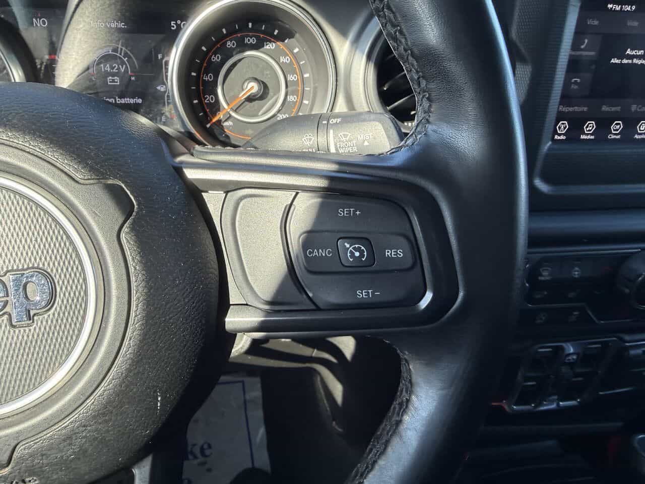 Image 13 Jeep Wrangler Sport S 4x4, Volant chauffant, Apple Carplay/Android Auto 2023