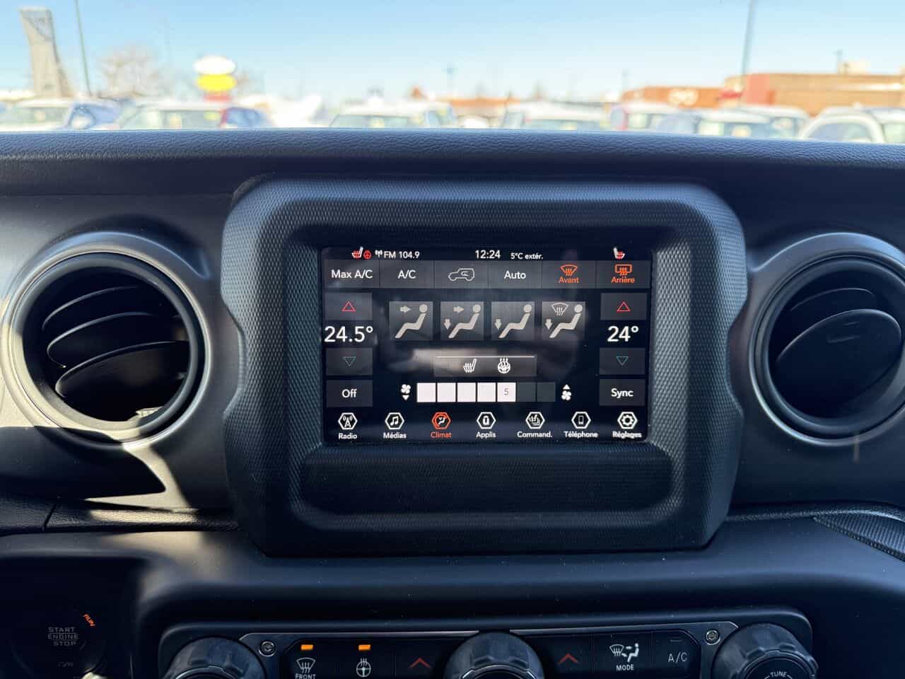 Image 15 Jeep Wrangler Sport S 4x4, Volant chauffant, Apple Carplay/Android Auto 2023