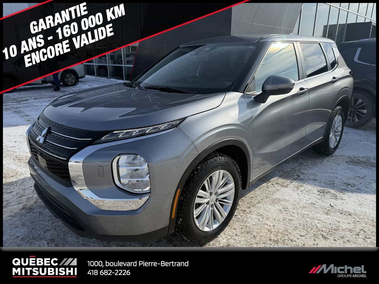 2024 Mitsubishi Outlander ES S-AWC, Sièges chauffants, 7 passagers - Image 1