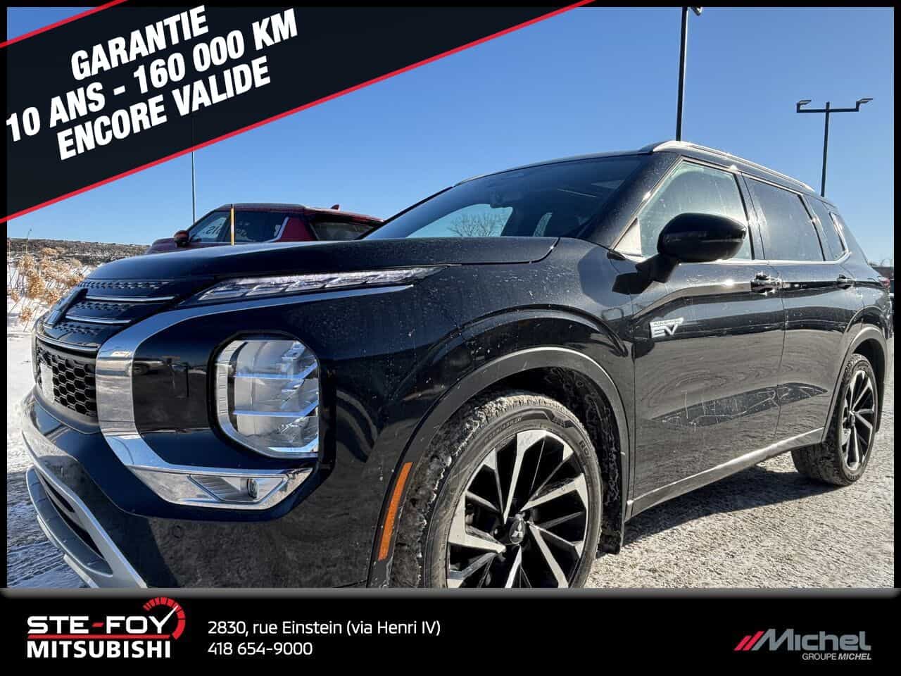 2023 Mitsubishi Outlander PHEV GT S-AWC, Hybride, Cuir, Toit ouvrant, Système de son premium - Image 1