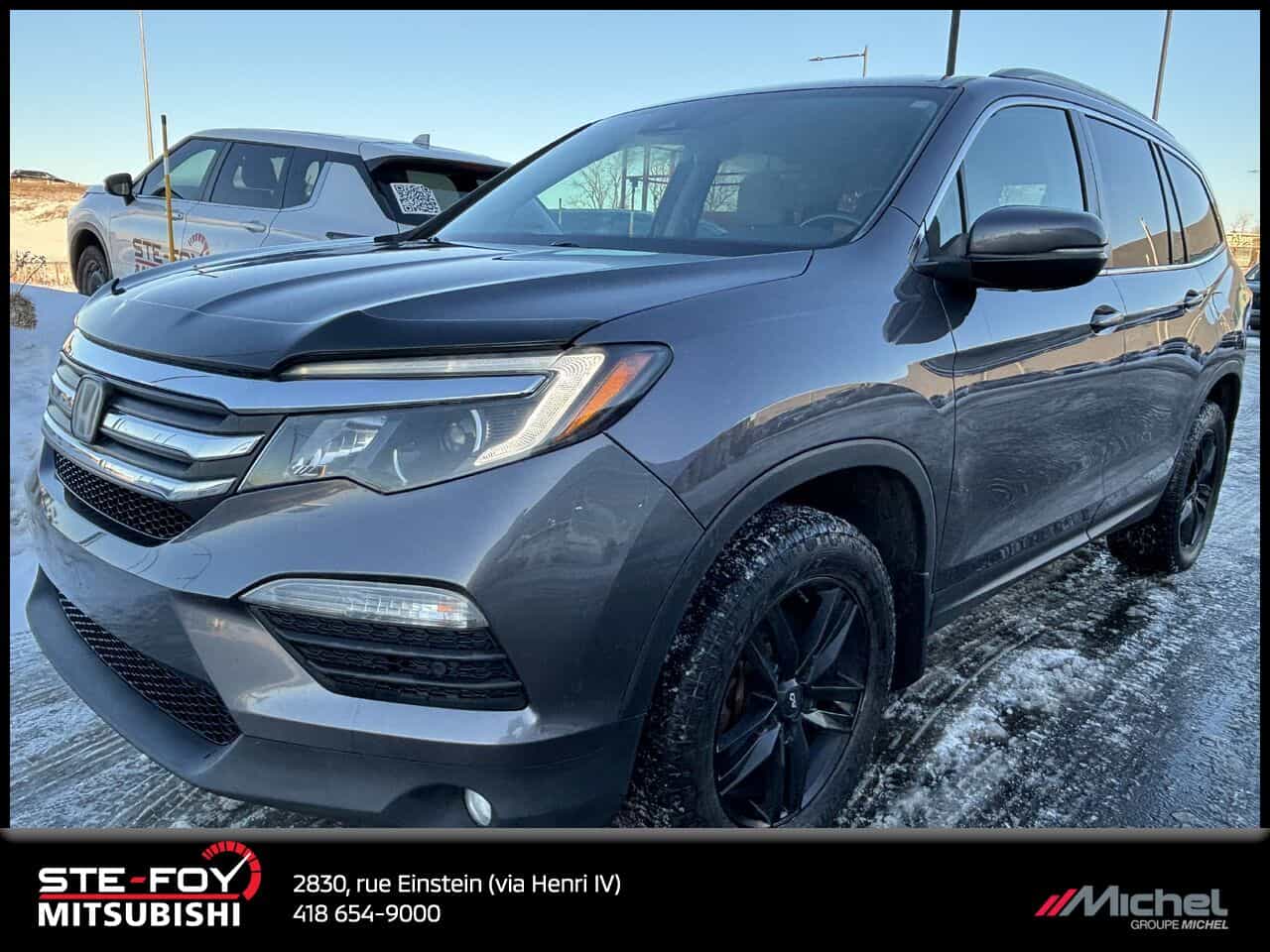 2017 Honda Pilot Ex-L Awd, 8 Passagers, Volant Chauffant, Toit Ouvrant. - Image 1