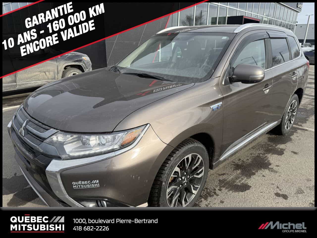 Image 1 Mitsubishi Outlander PHEV SE S-AWC, Démarreur à distance, Entrée sans clef 2018