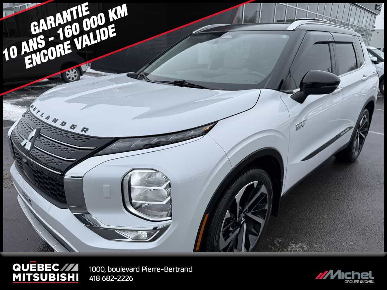 2023 Mitsubishi Outlander PHEV SEL S-AWC, SIèges électriques, Toit pano - Image 1