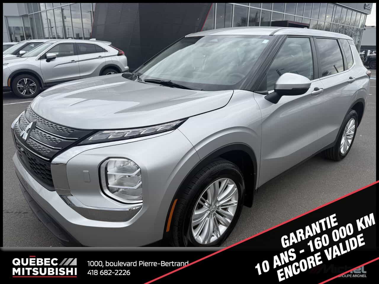 2023 Mitsubishi Outlander ES S-AWC, 7 passagers, Climatisation - Image 1