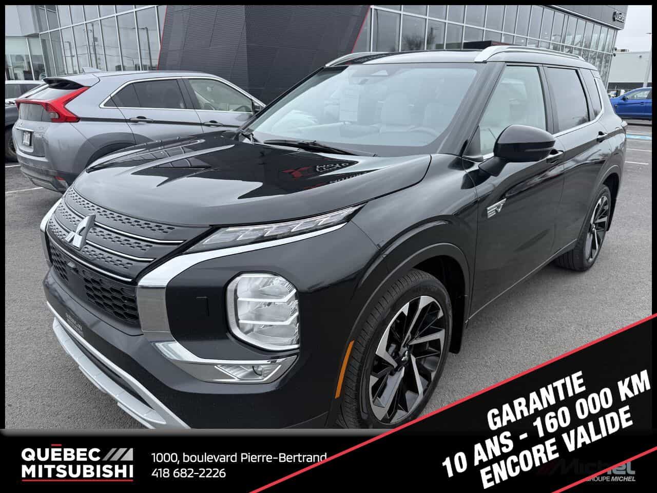 2023 Mitsubishi Outlander PHEV SEL S-AWC, Toit pano, Volant chauffant - Image 1