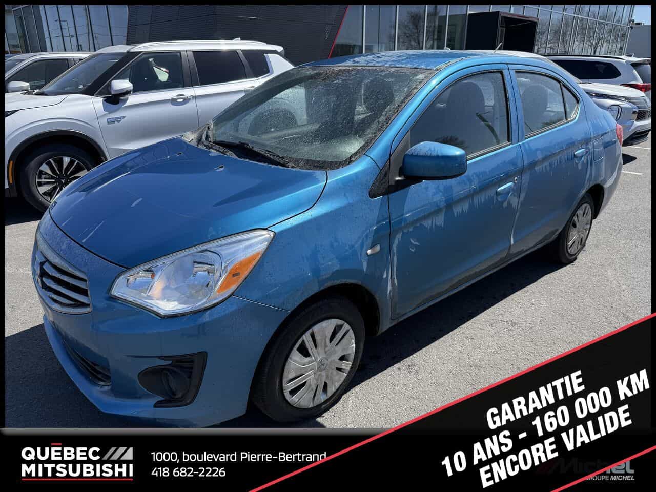 2018 Mitsubishi Mirage G4 ES, Démarreur à distance, Bluetooth - Image 1
