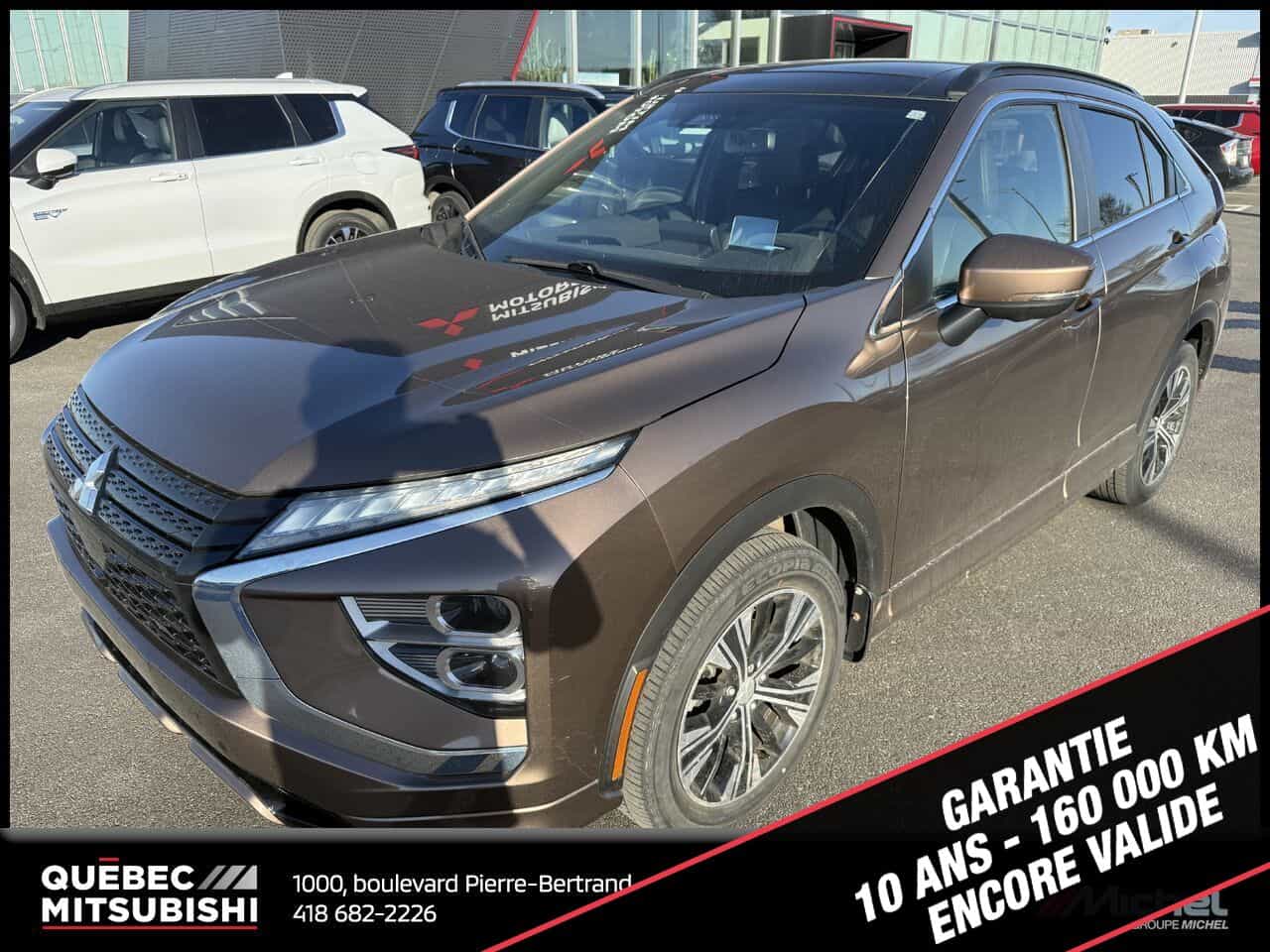 2022 Mitsubishi Eclipse Cross GT S-AWC, Toit pano, Siège électrique - Image 1