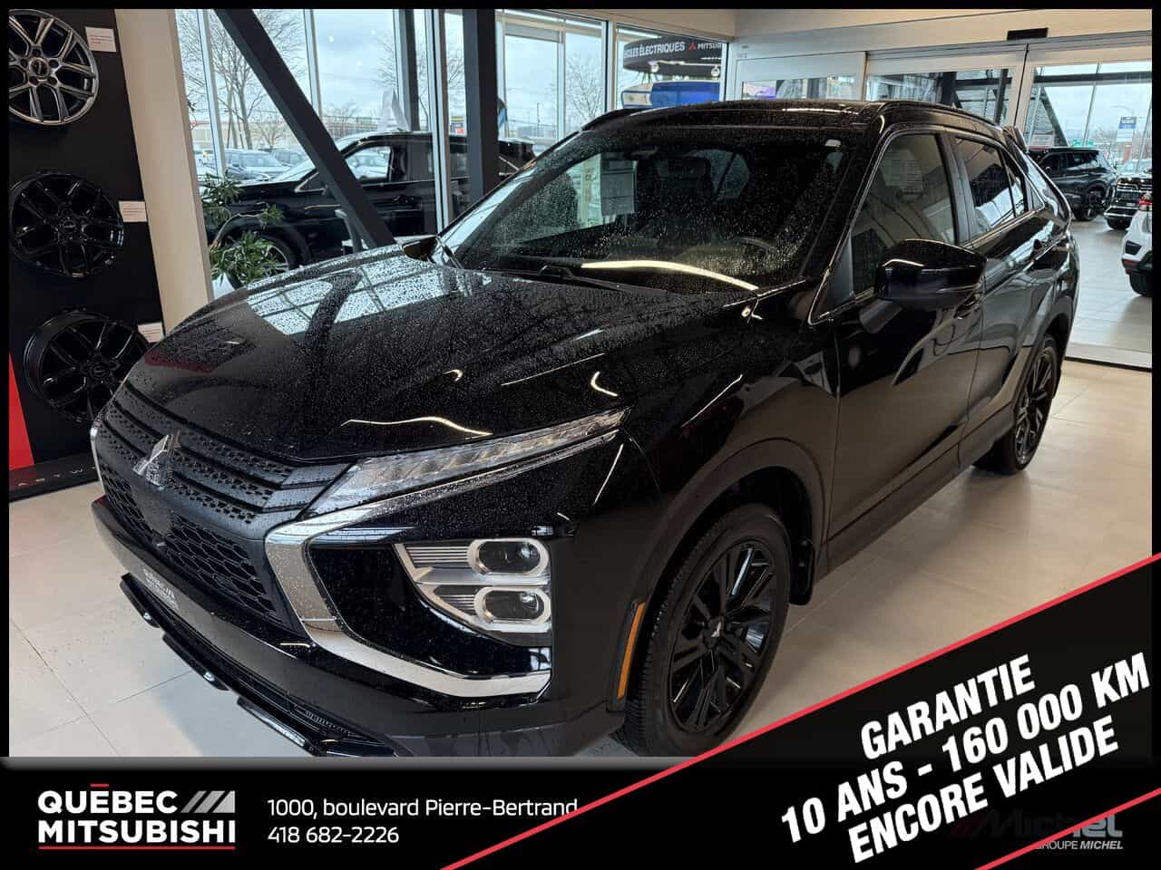 2024 Mitsubishi Eclipse Cross NOIR S-AWC, Entrée sans clef, Hayon électrique - Image 1