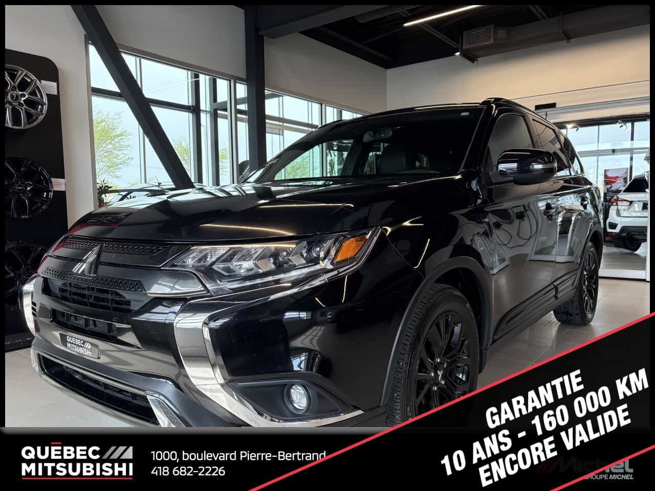 2019 Mitsubishi Outlander SE Black Edition AWD, Remorquage 3500lbs - Image 1