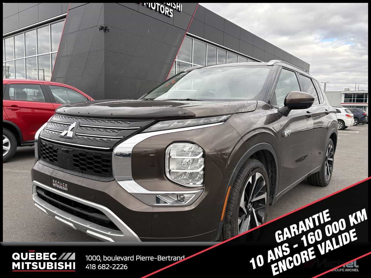 Image 1 Mitsubishi Outlander PHEV GT S-AWC, Cuir, Aides à la conduite 2023