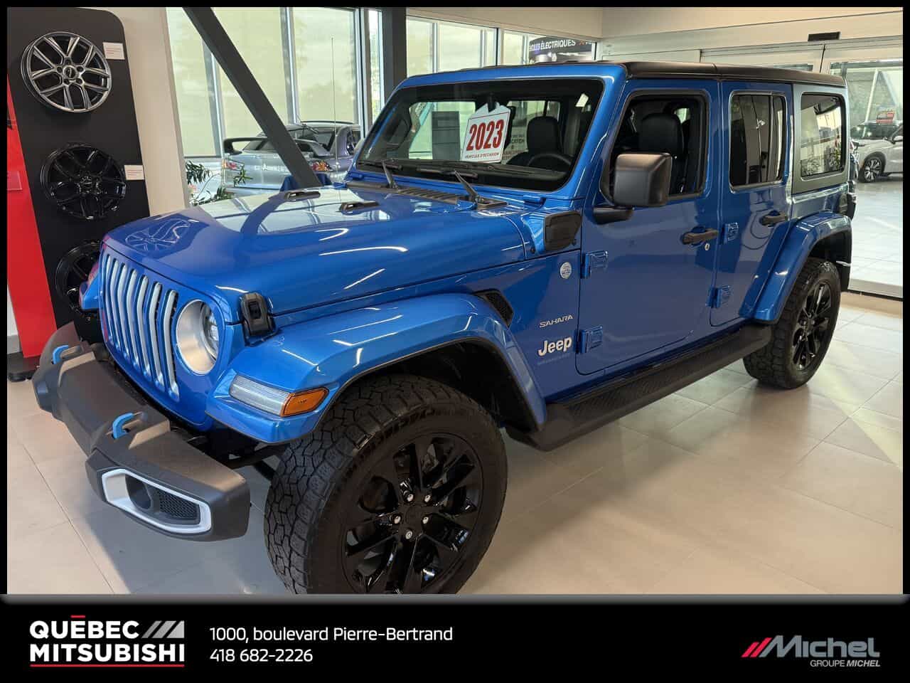 2023 Jeep Wrangler 4XE Sahara 4x4, Entrée sans clef - Image 1