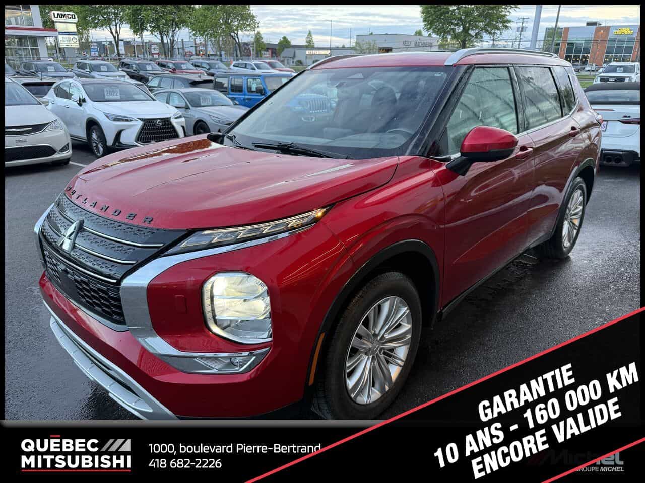 2022 Mitsubishi Outlander SE S-AWC, 7 passagers, Bluetooth - Image 1