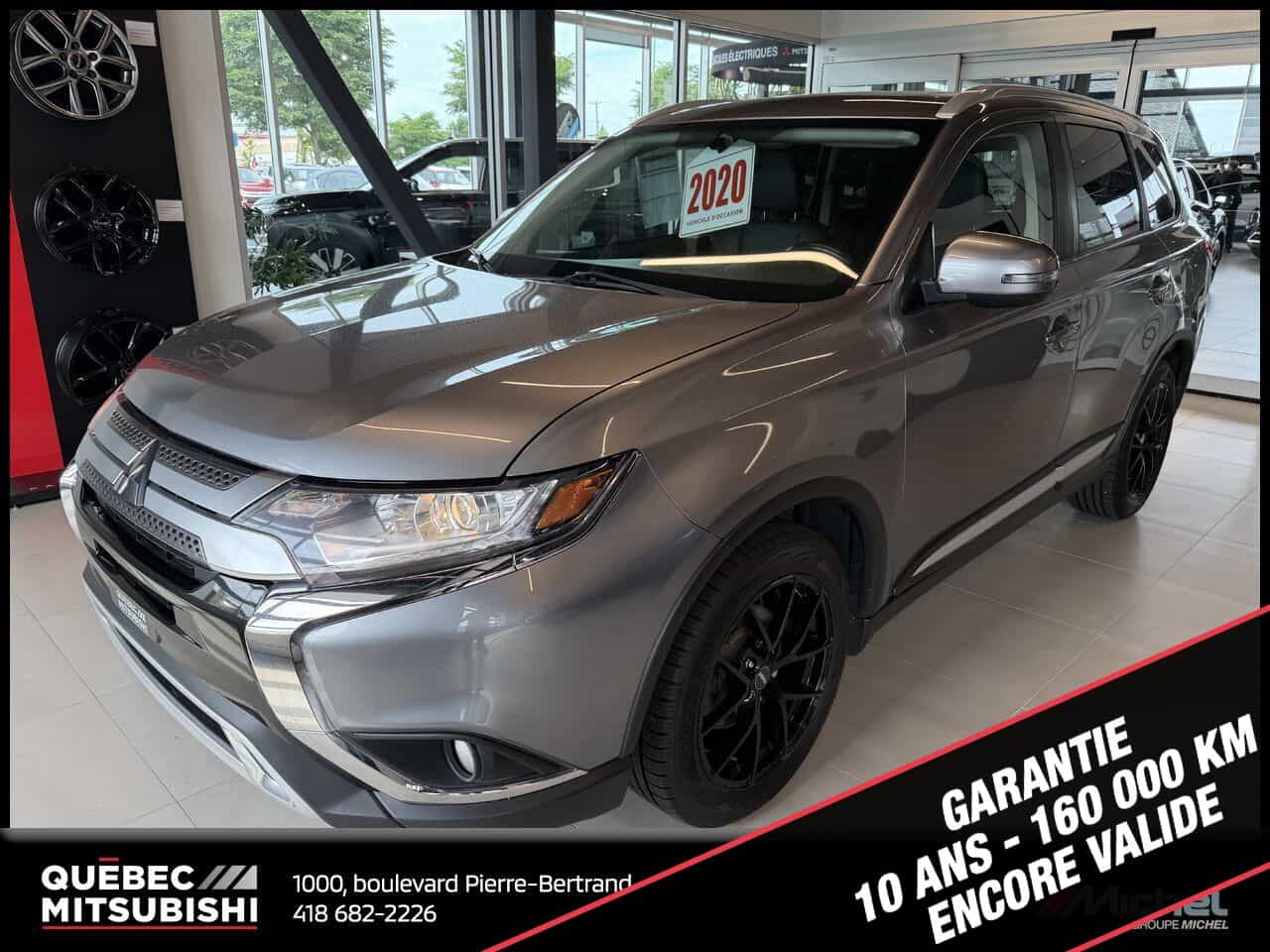2020 Mitsubishi Outlander EX S-AWC, 7 passagers, Toit ouvant - Image 1