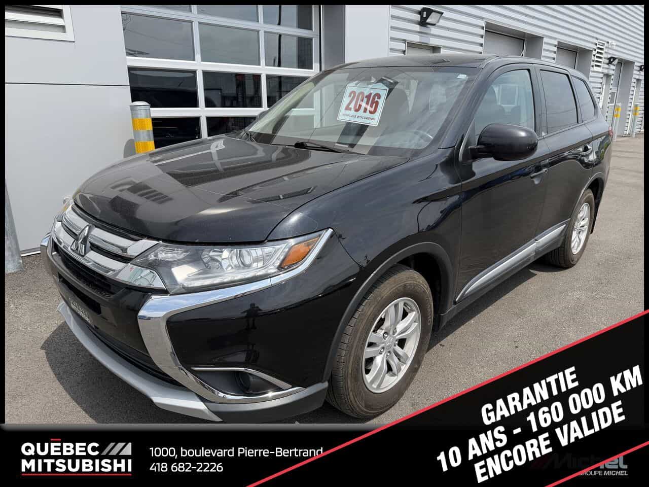 2016 Mitsubishi Outlander ES AWC, Démarreur à distance - Image 1
