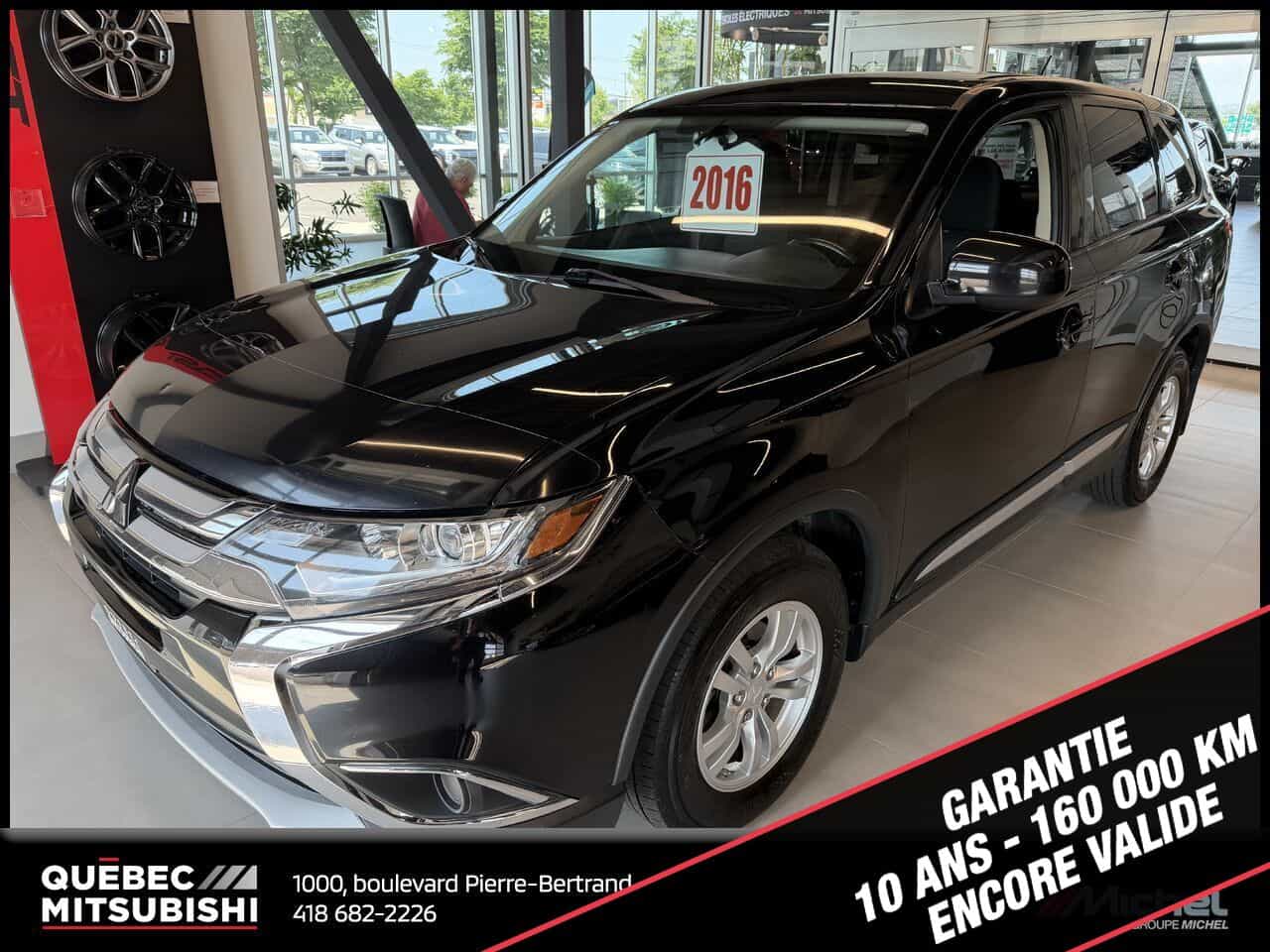 2016 Mitsubishi Outlander ES AWC, Démarreur à distance - Image 1