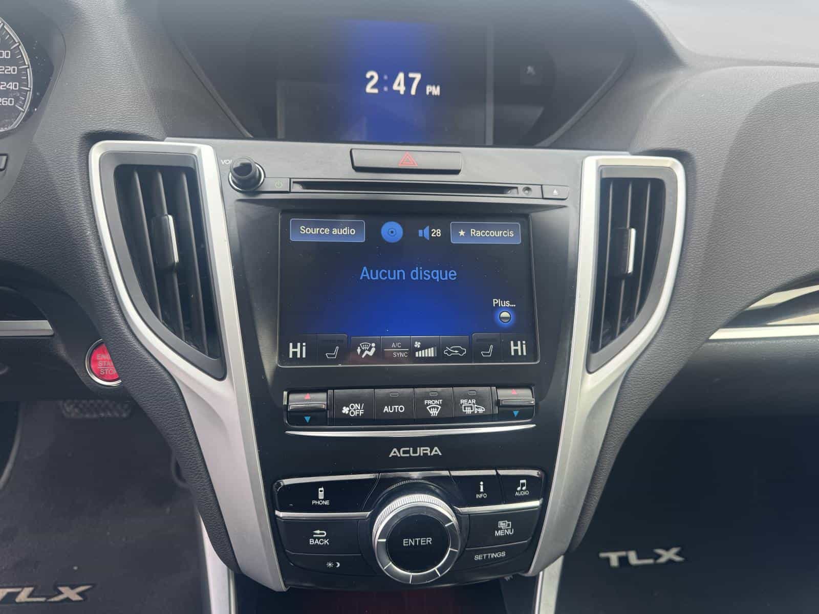 Image 12 Acura TLX Base 2.4L 2015